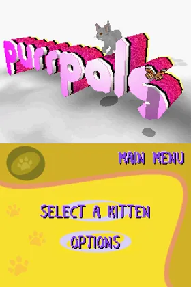 Purr Pals (Europe) (En,Fr,De) screen shot title